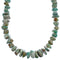 Genuine Sterling Silver Southwestern Turquoise Bead Necklace BX120651